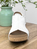 Corkys Volta II Sandals - White Metallic