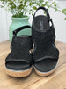Corkys Carley Wedge - Black Mesh