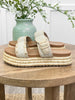 Corkys Walk Of Shame Sandals - Natural Raffia