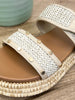 Corkys Walk Of Shame Sandals - Natural Raffia