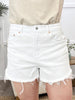 Sam Super High Vintage Raw Hem Shorts