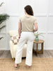 Olivia High Rise Crop Wide Leg Jeans