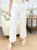 Olivia High Rise Crop Wide Leg Jeans