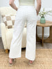 Olivia High Rise Crop Wide Leg Jeans
