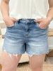 Suzie High Rise Cut Off Shorts