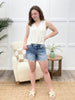 Suzie High Rise Cut Off Shorts