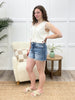 Suzie High Rise Cut Off Shorts