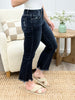 Sarah High Rise Crop Flare Jeans