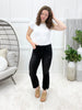 Stacey High Rise Crop Flare Jeans
