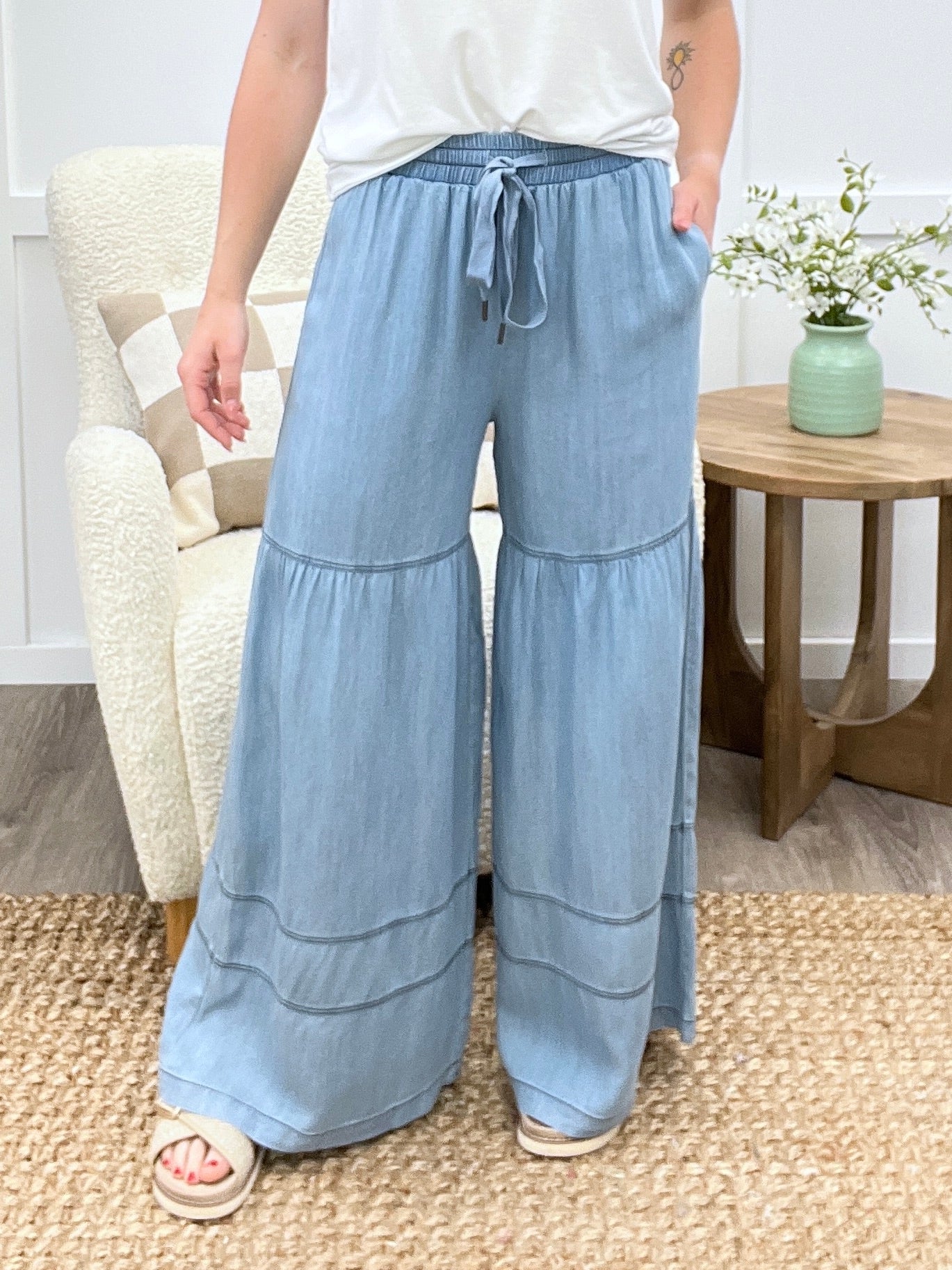 Charmed Life Tiered Pants
