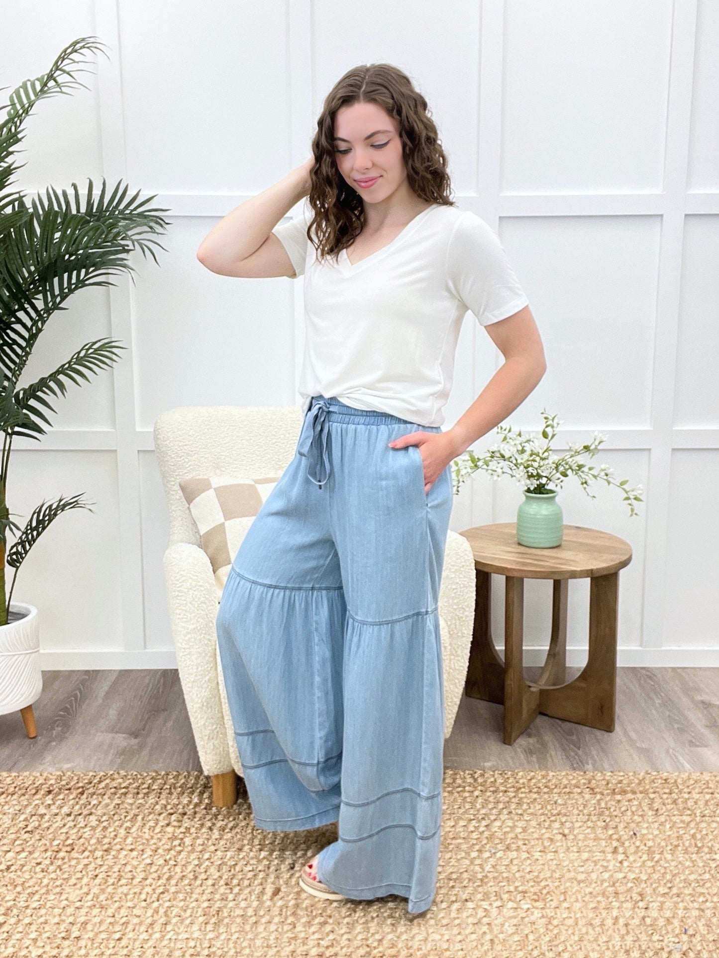 Charmed Life Tiered Pants