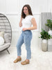 The Reese Mid-Rise Straight Leg Jeans by Mica