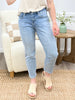 The Reese Mid-Rise Straight Leg Jeans by Mica