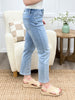 The Reese Mid-Rise Straight Leg Jeans by Mica