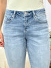 The Reese Mid-Rise Straight Leg Jeans by Mica