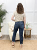 Delaney High Rise Crop Straight Jeans