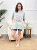 Painted Flutter Top