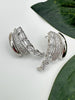 Triple Sara Earrings - Silver