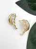 Triple Sara Earrings - Yellow Gold