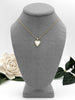 Opal Heart Necklace - Gold