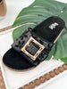 Corkys Slid In My DM Sandals - Black