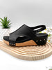 Corkys Volta II Sandals - Black Smooth