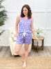 Dreaming In Style Pajama Set - Hibiscus Floral