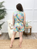 Dreaming In Style Pajama Set - Tropical Leaves