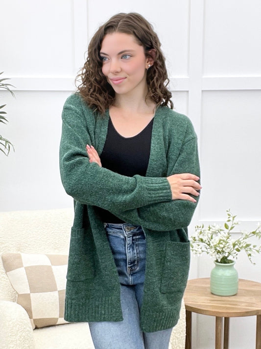 Catch A Groove Cardigan, Green