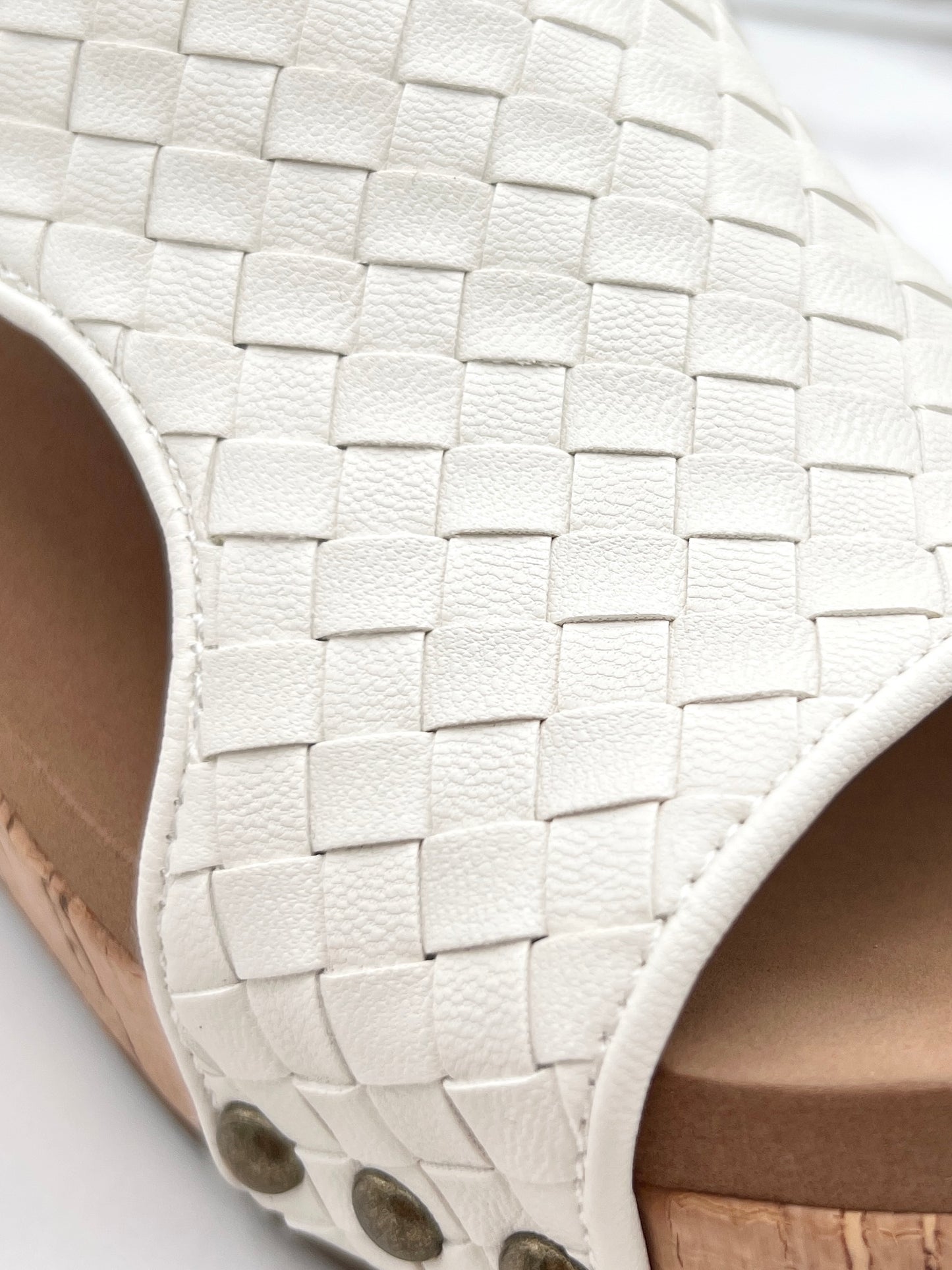 Corkys Carley Wedge - Ivory Woven