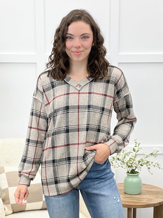 Plaid Perfection Top