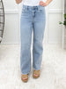 The Selina Super High-Rise Wide Leg Jeans