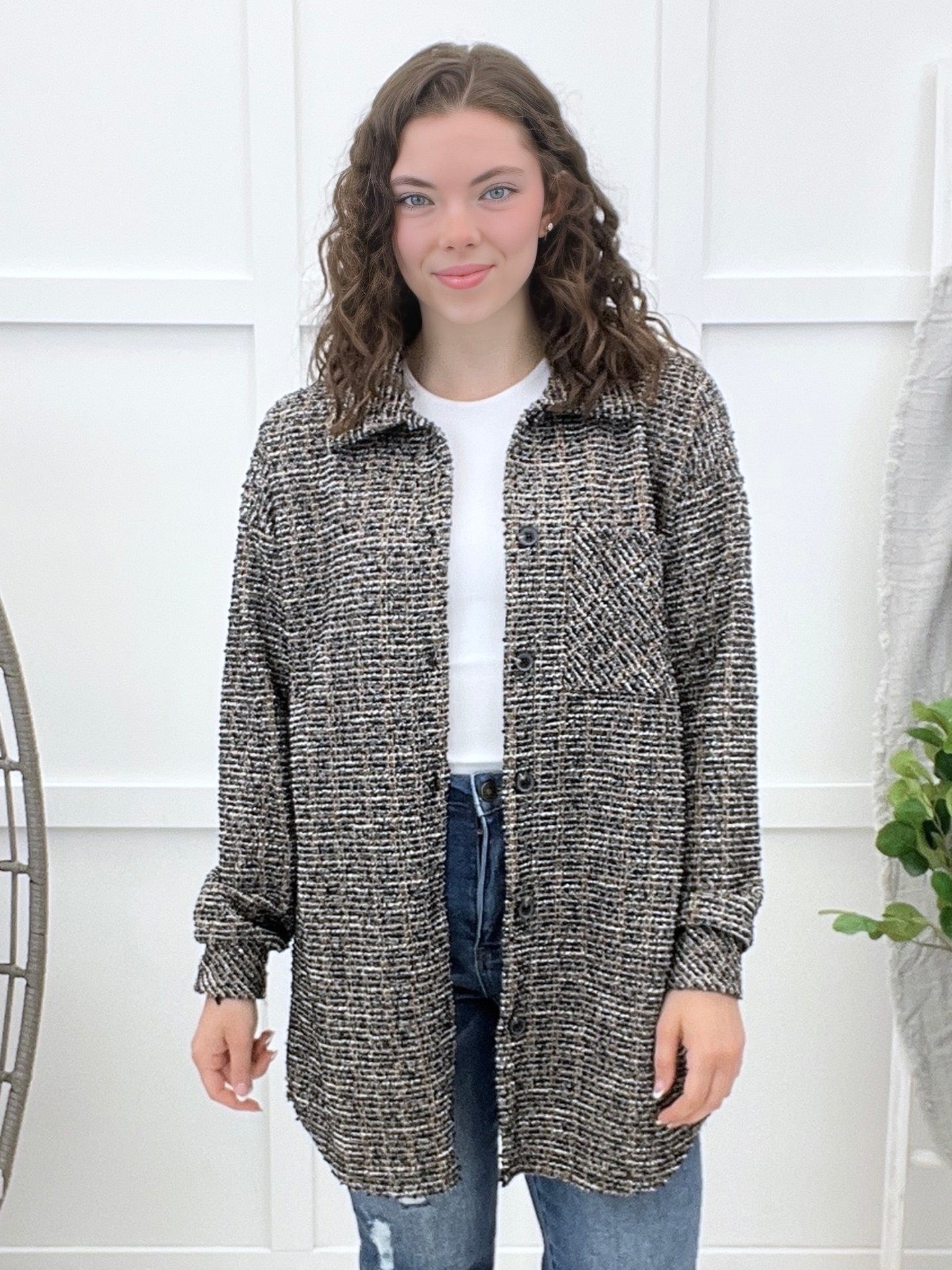 Know You Best Button Down Top