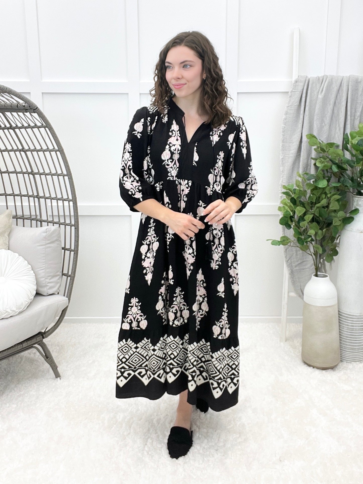 Won’t Say No Dress - Black