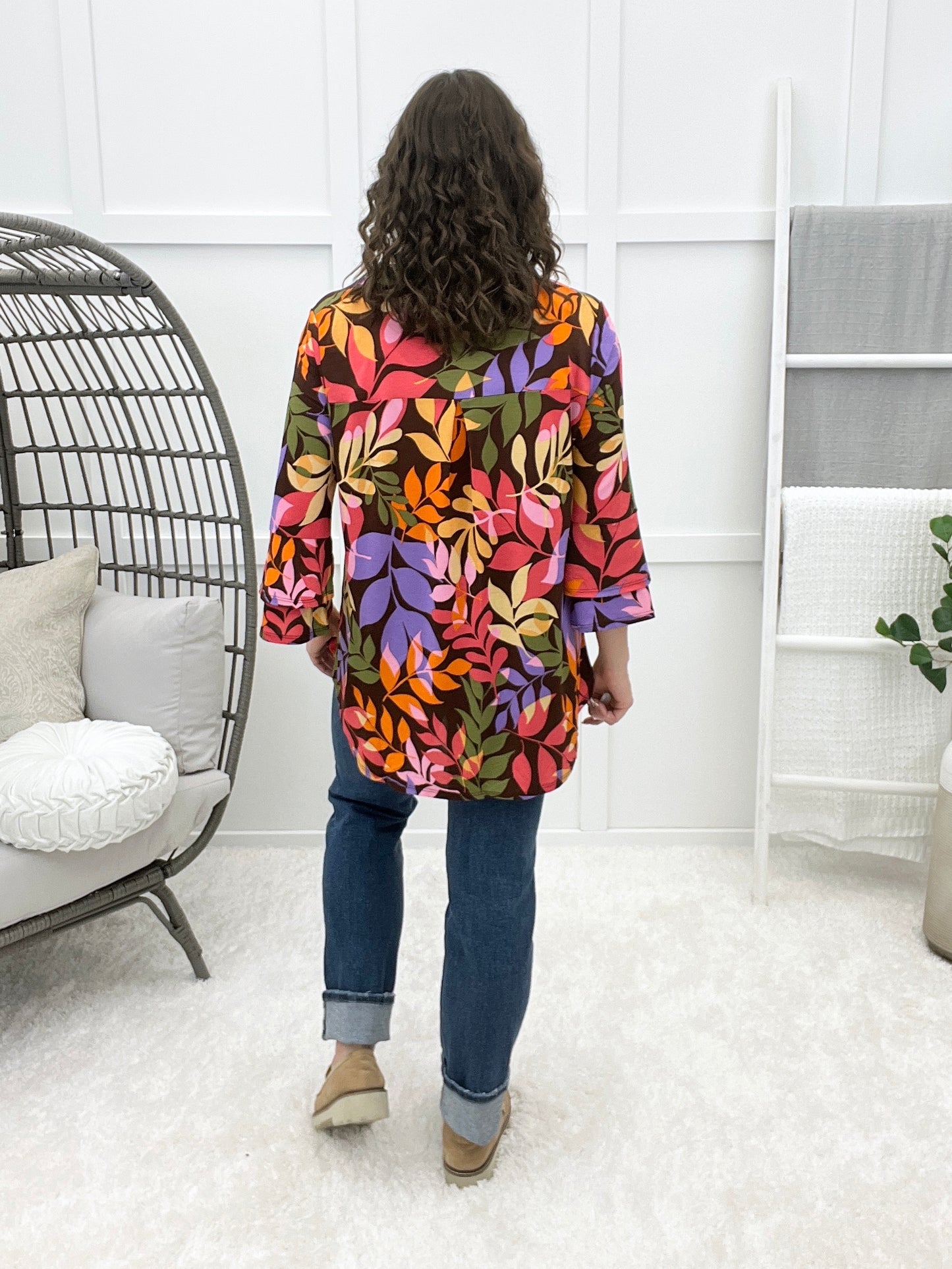 Dear Scarlet Lots To Give Lizzy Bell Sleeve Top