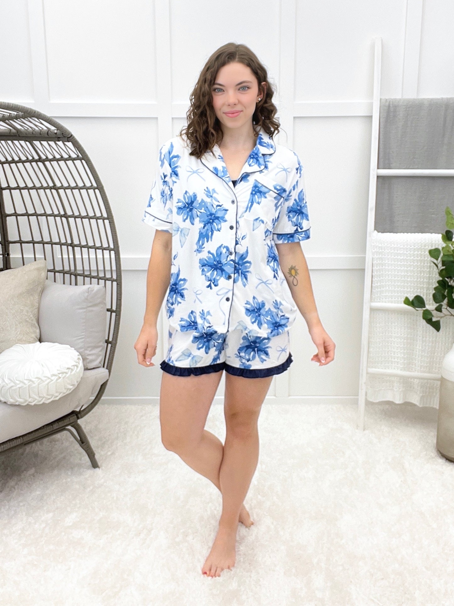 Blooming Beauty Pajama Set