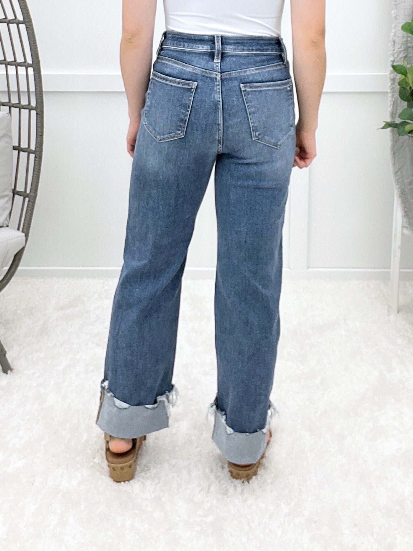 Liora Relaxed Straight Leg Jeans