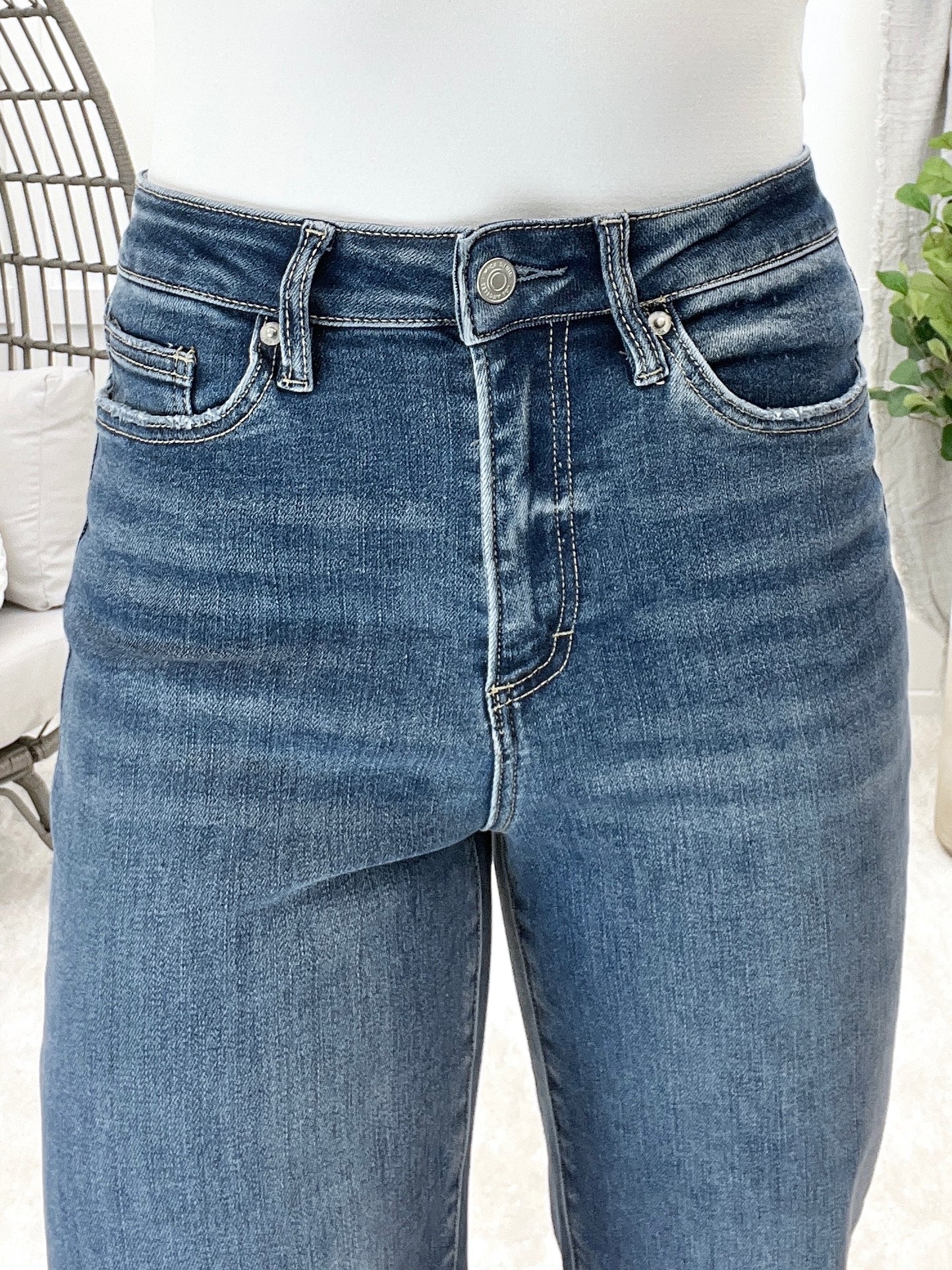 Liora Relaxed Straight Leg Jeans