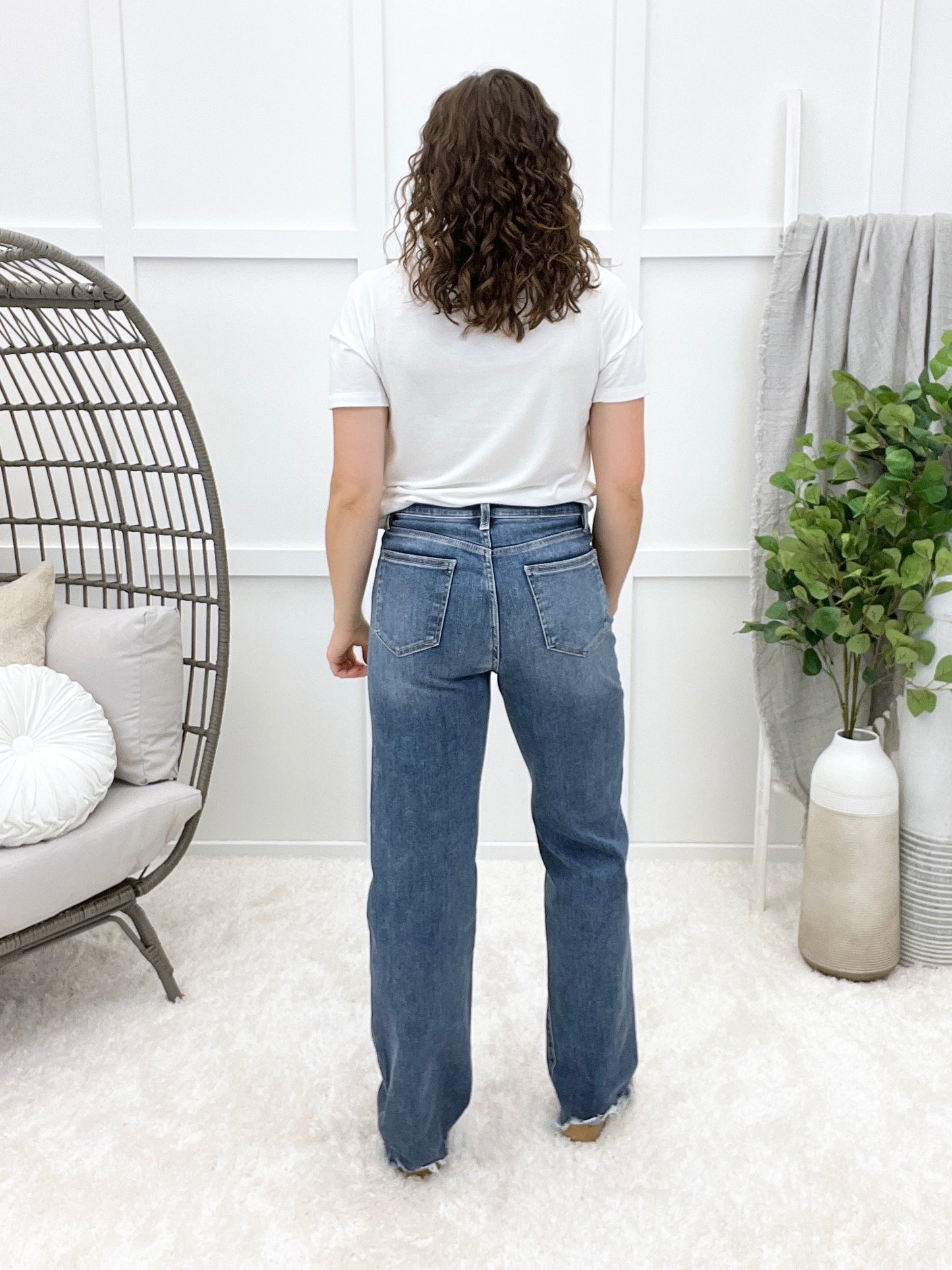 Liora Relaxed Straight Leg Jeans