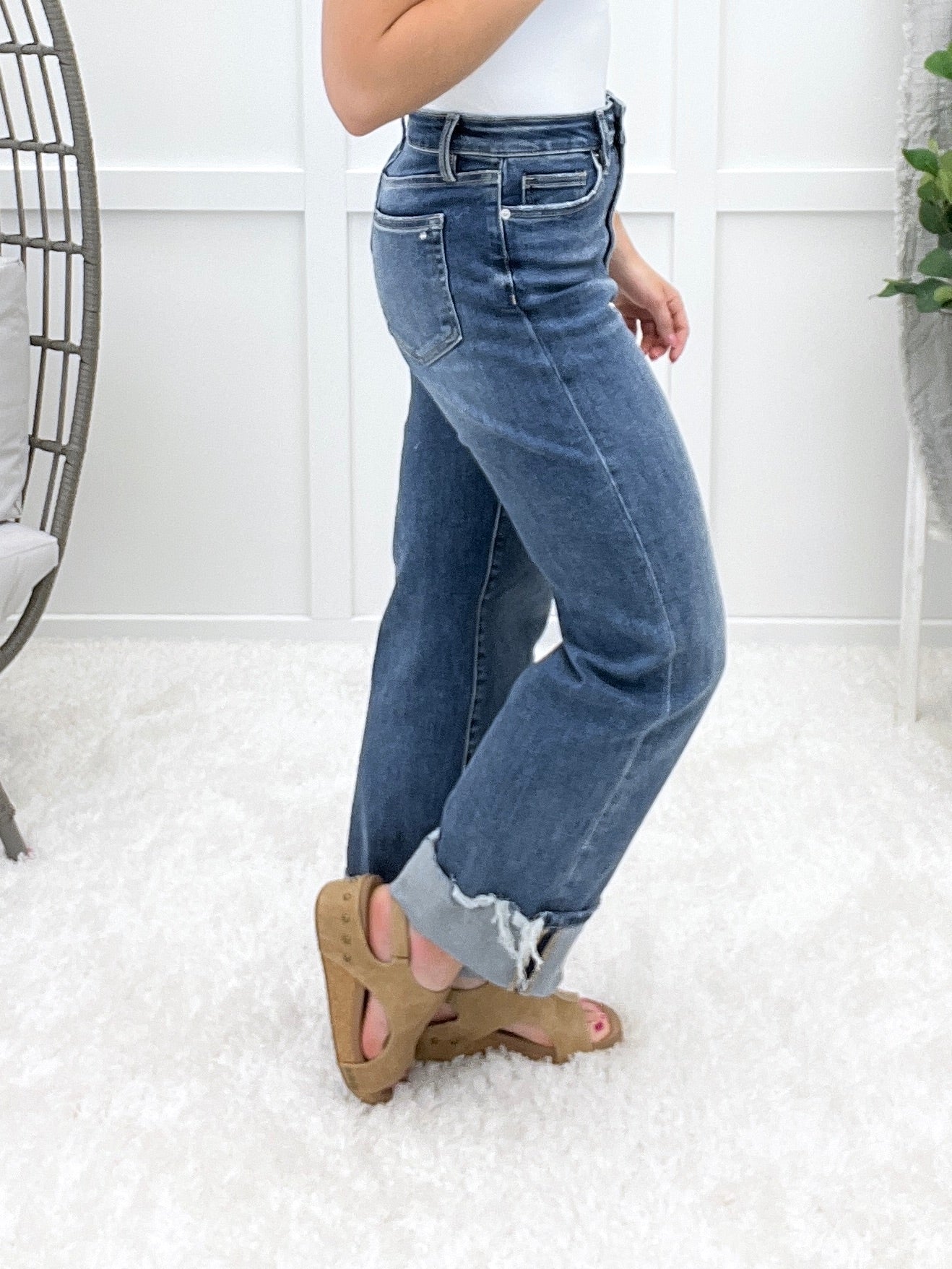 Liora Relaxed Straight Leg Jeans