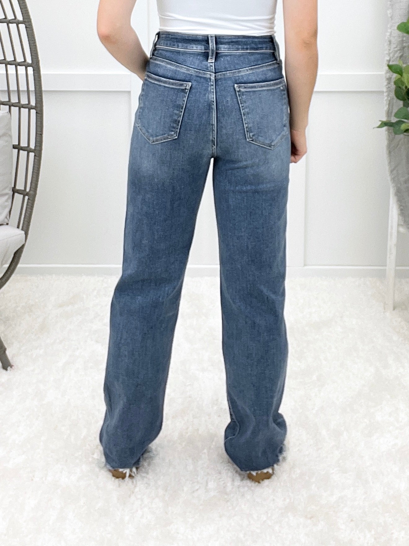 Liora Relaxed Straight Leg Jeans