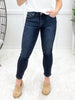 Calista Mid Rise Cigarette Ankle Jeans