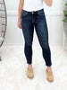 Calista Mid Rise Cigarette Ankle Jeans