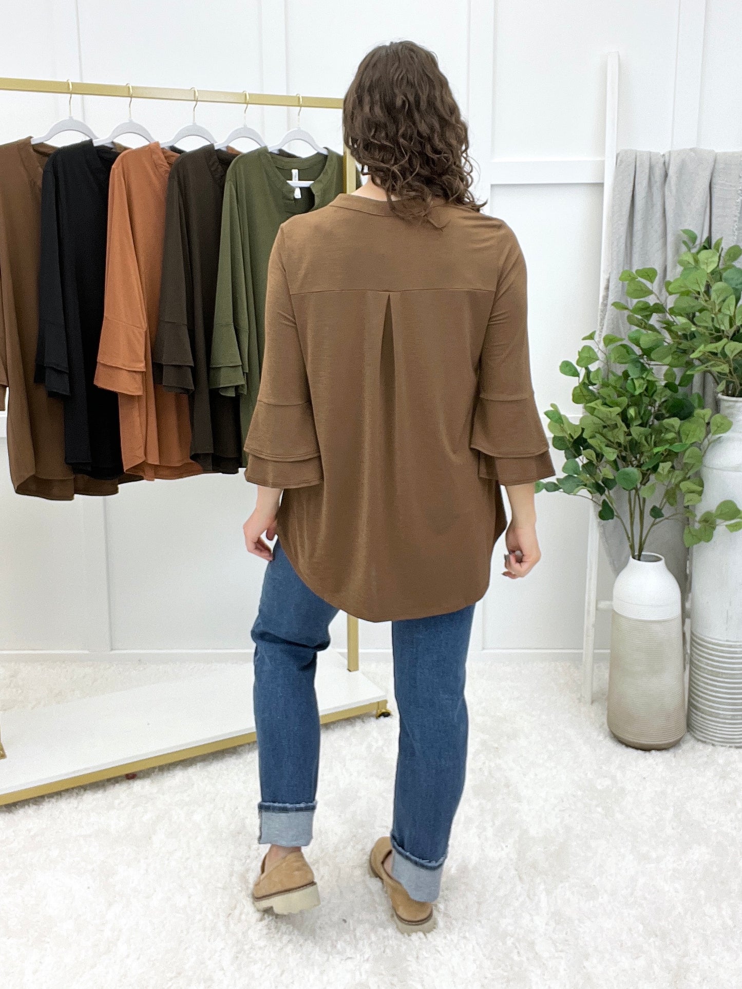 Dear Scarlett Keep Me Posted Lizzy Bell Top