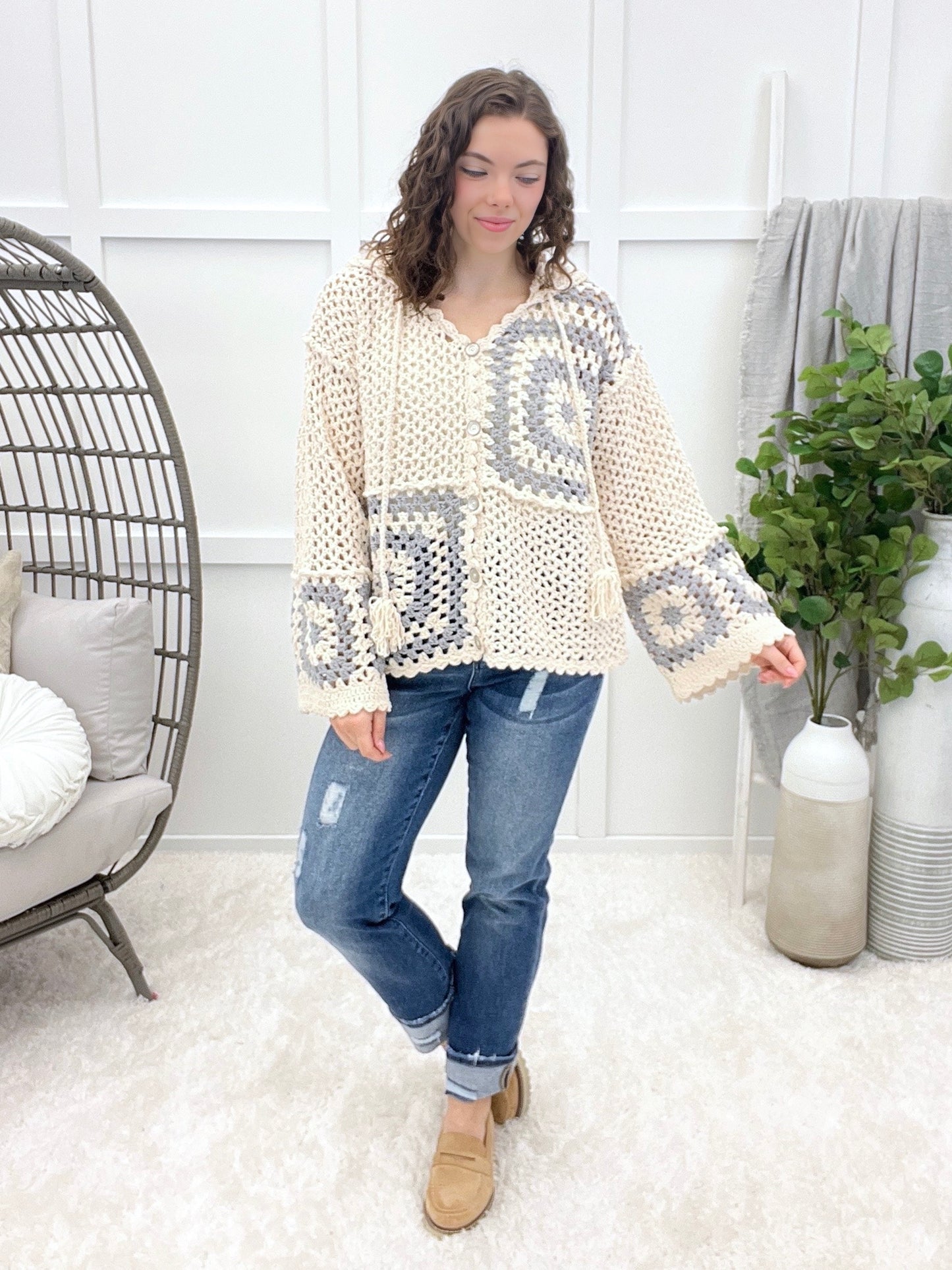 Cozy Haven Cardigan - Cream