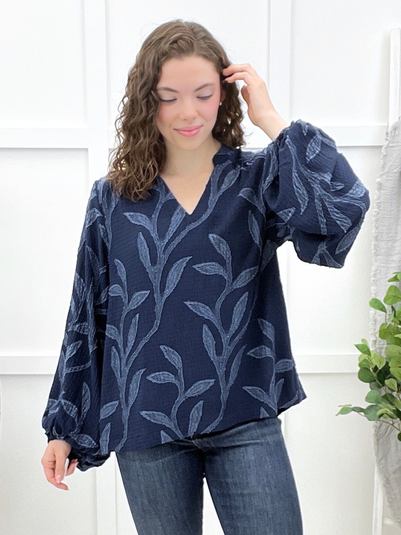 Enchanted Dreams Top - Navy