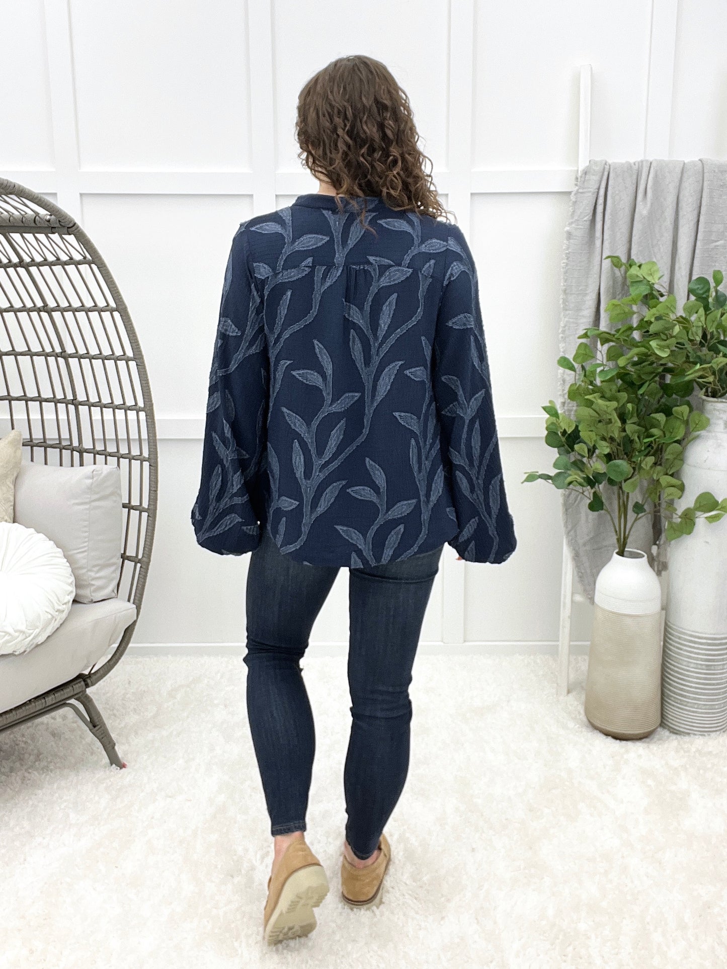 Enchanted Dreams Top - Navy