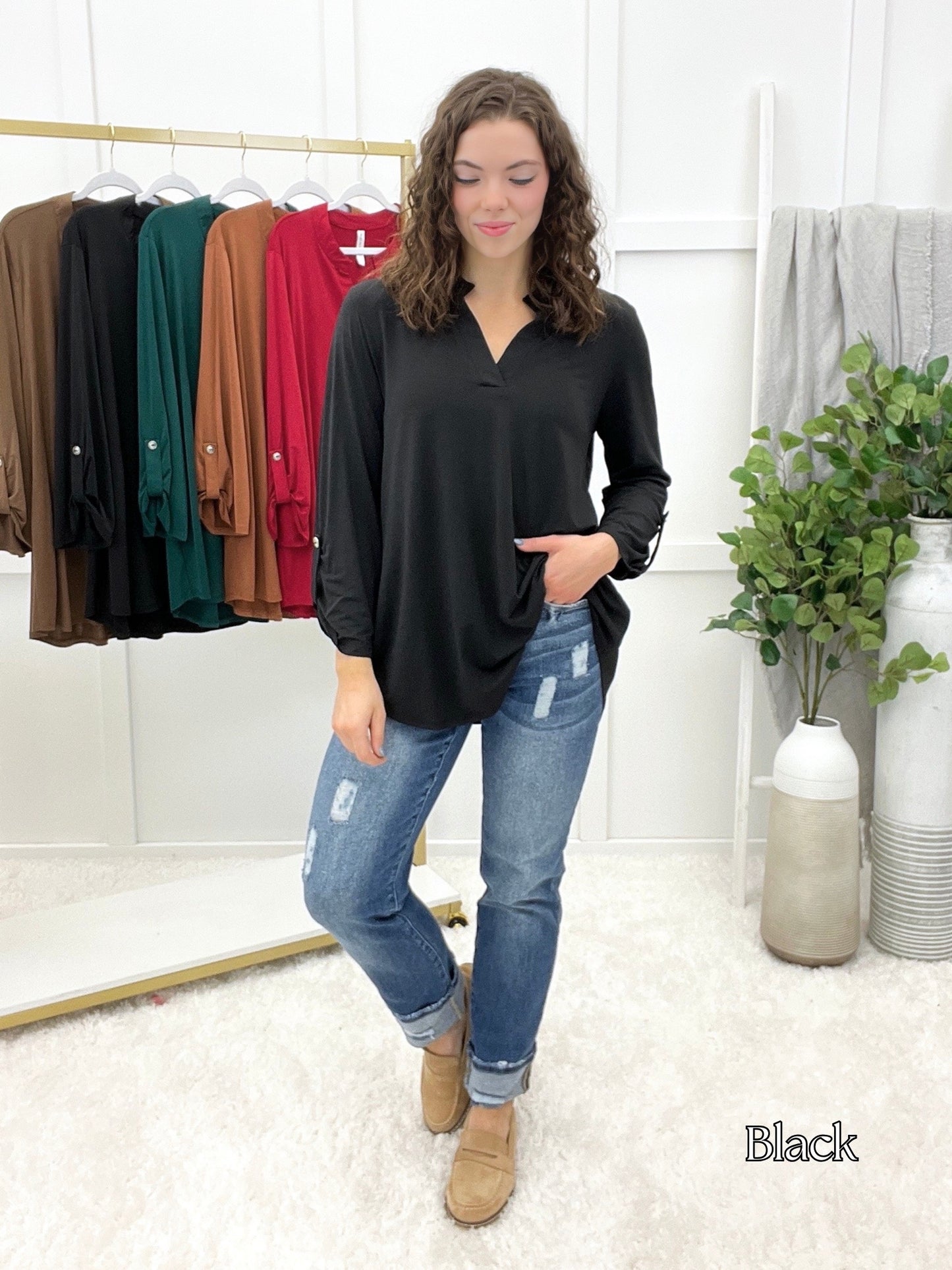 Dear Scarlett Polished & Perfect Lizzy Top