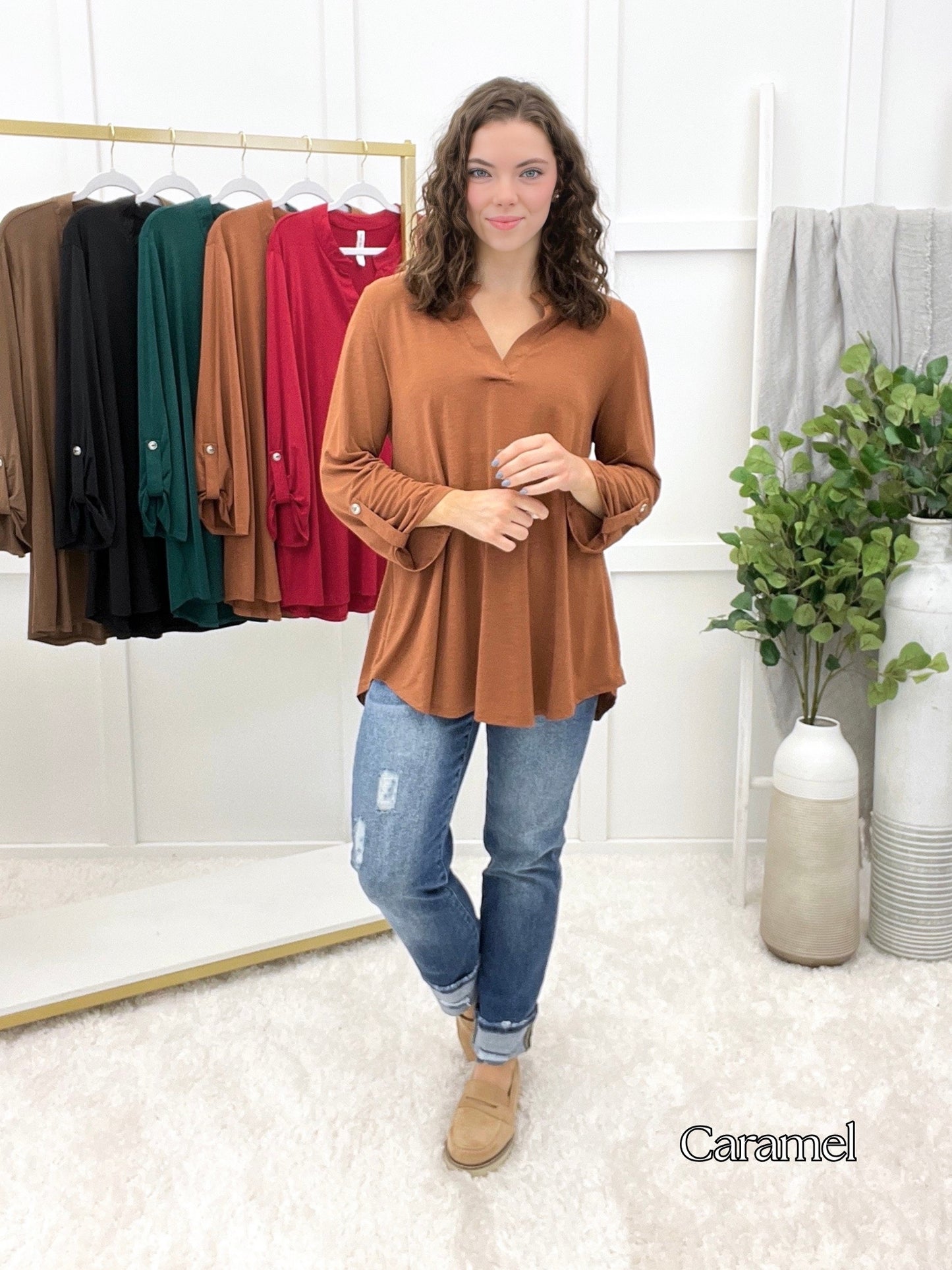Dear Scarlett Polished & Perfect Lizzy Top