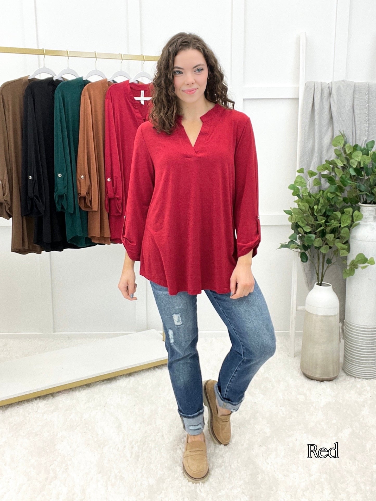 Dear Scarlett Polished & Perfect Lizzy Top